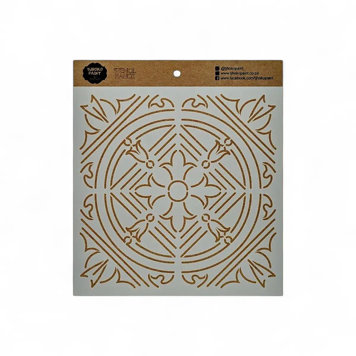 Tjhoko Paint 2024-30-7 Aztec Medallion Paint Stencils