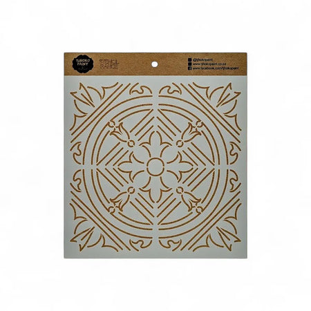 Tjhoko Paint 2024-30-7 Aztec Medallion Paint Stencils