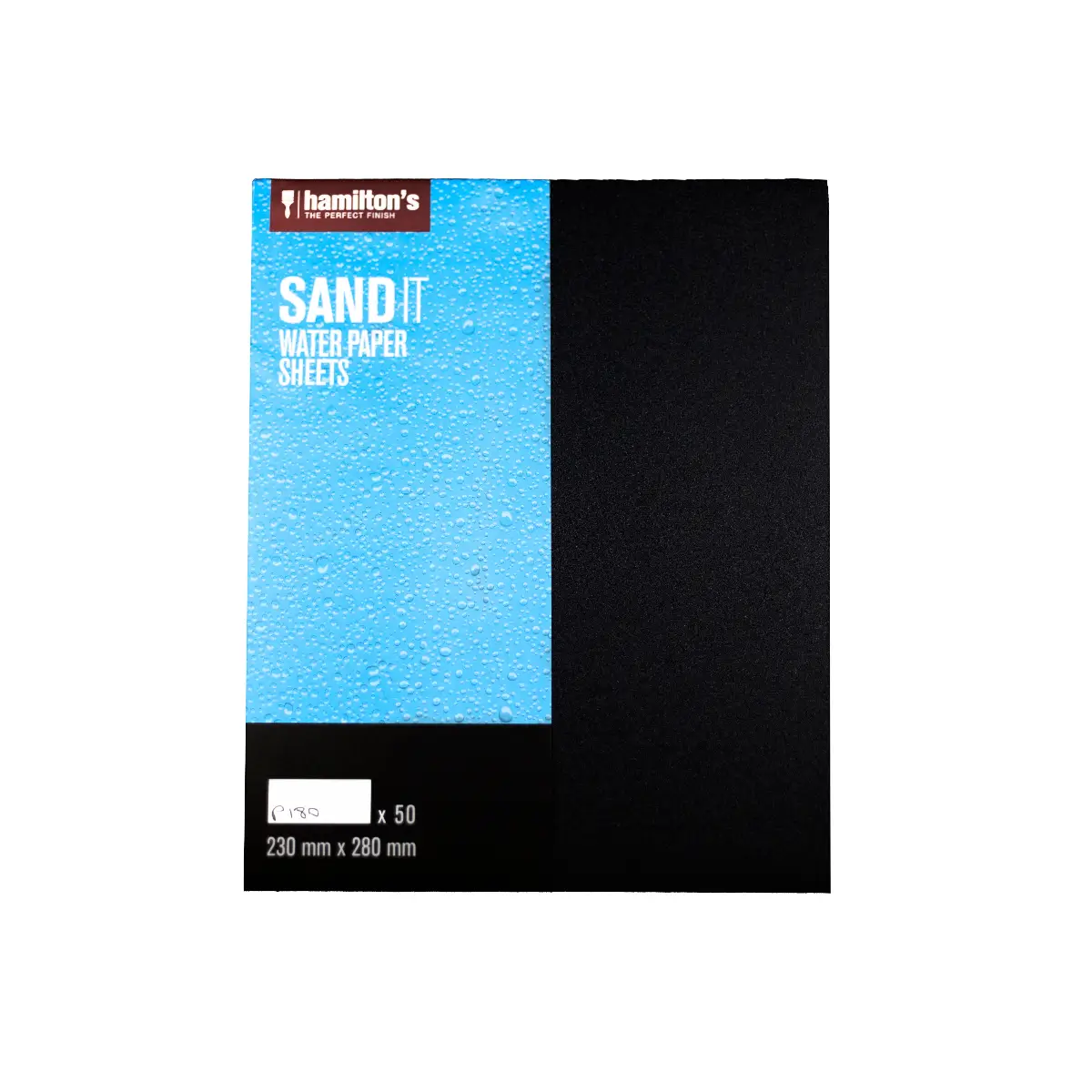 P180 wet dry sandpaper sheet