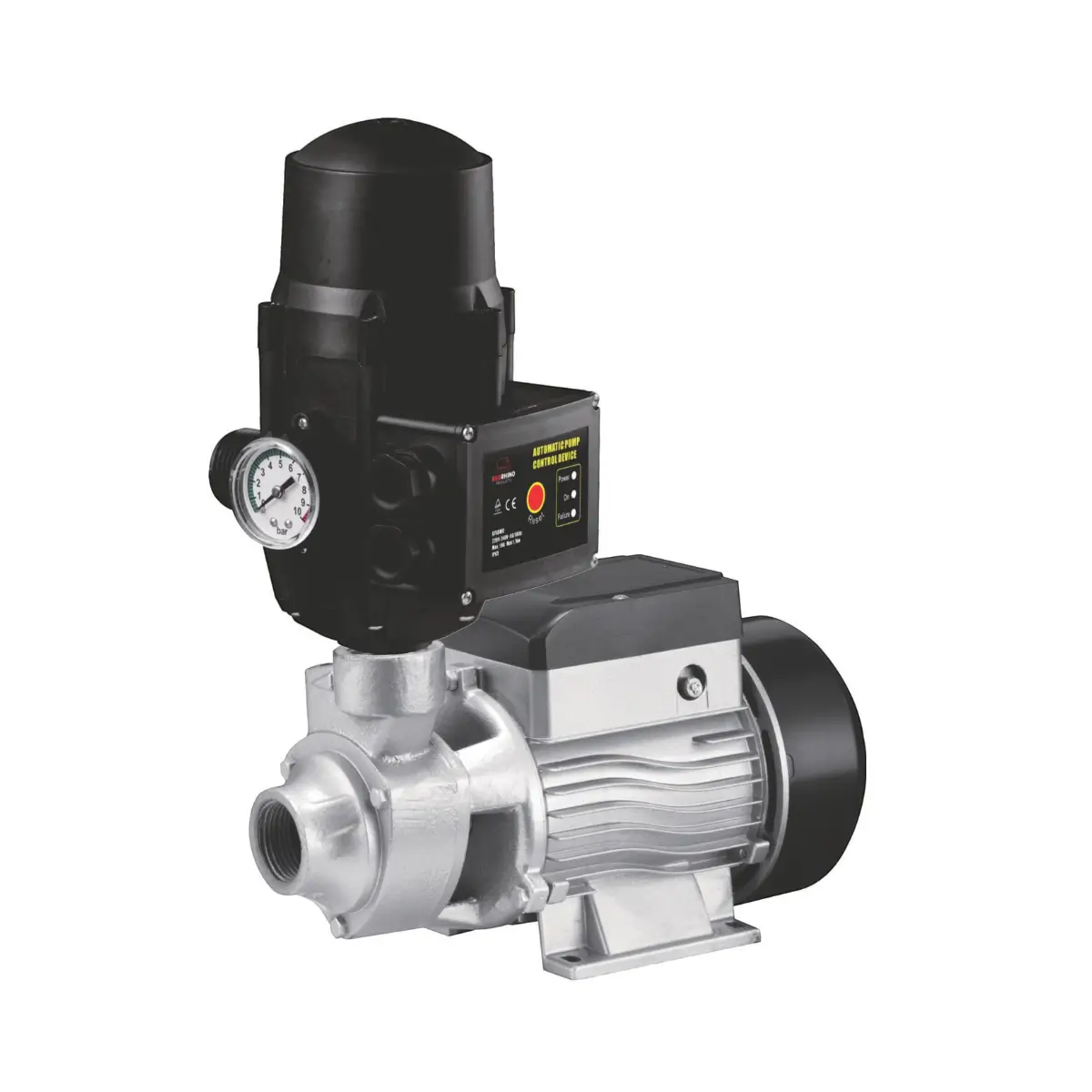 Water pump flow control switch
