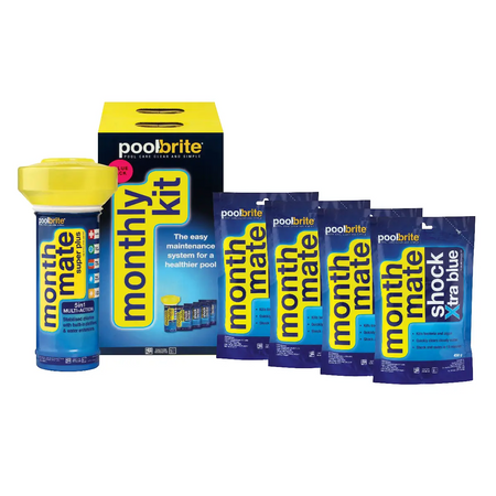 Monthly pool chlorine kit