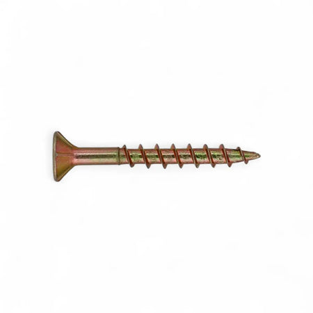Yellow Passivated Chipboard Screw (10-Pack)