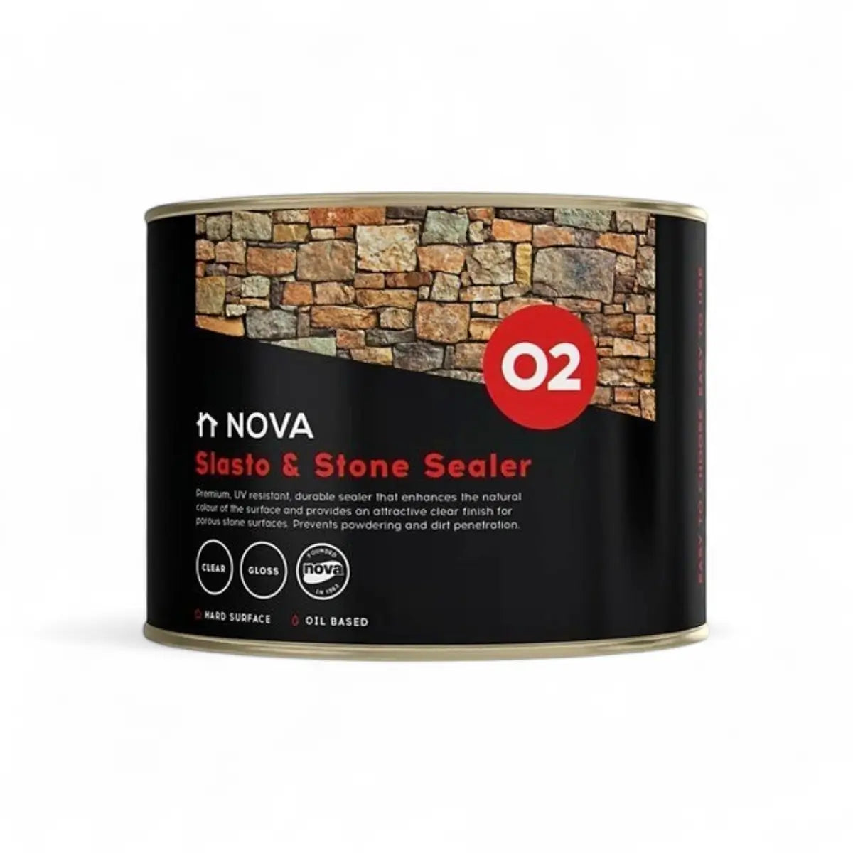 Nova 2 Slasto & Stone Sealer - Gloss - 1 Litre