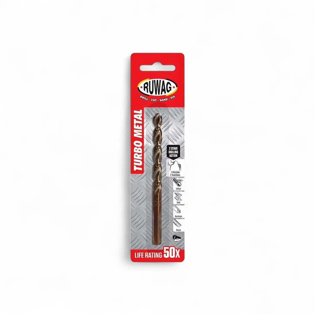 Turbo Metal Drill Bit (Carded)