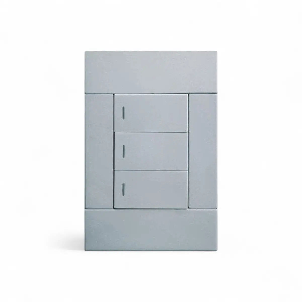 Major Tech One-Way 100x50mm Wt 250V Light Switch Three Lever