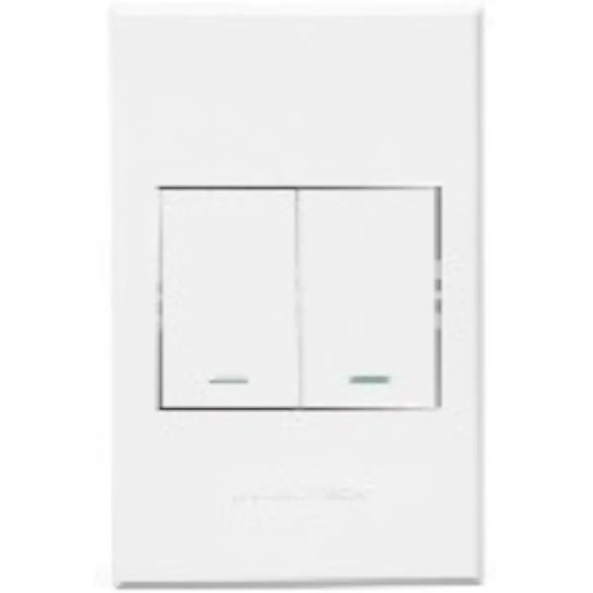 Two lever light switch