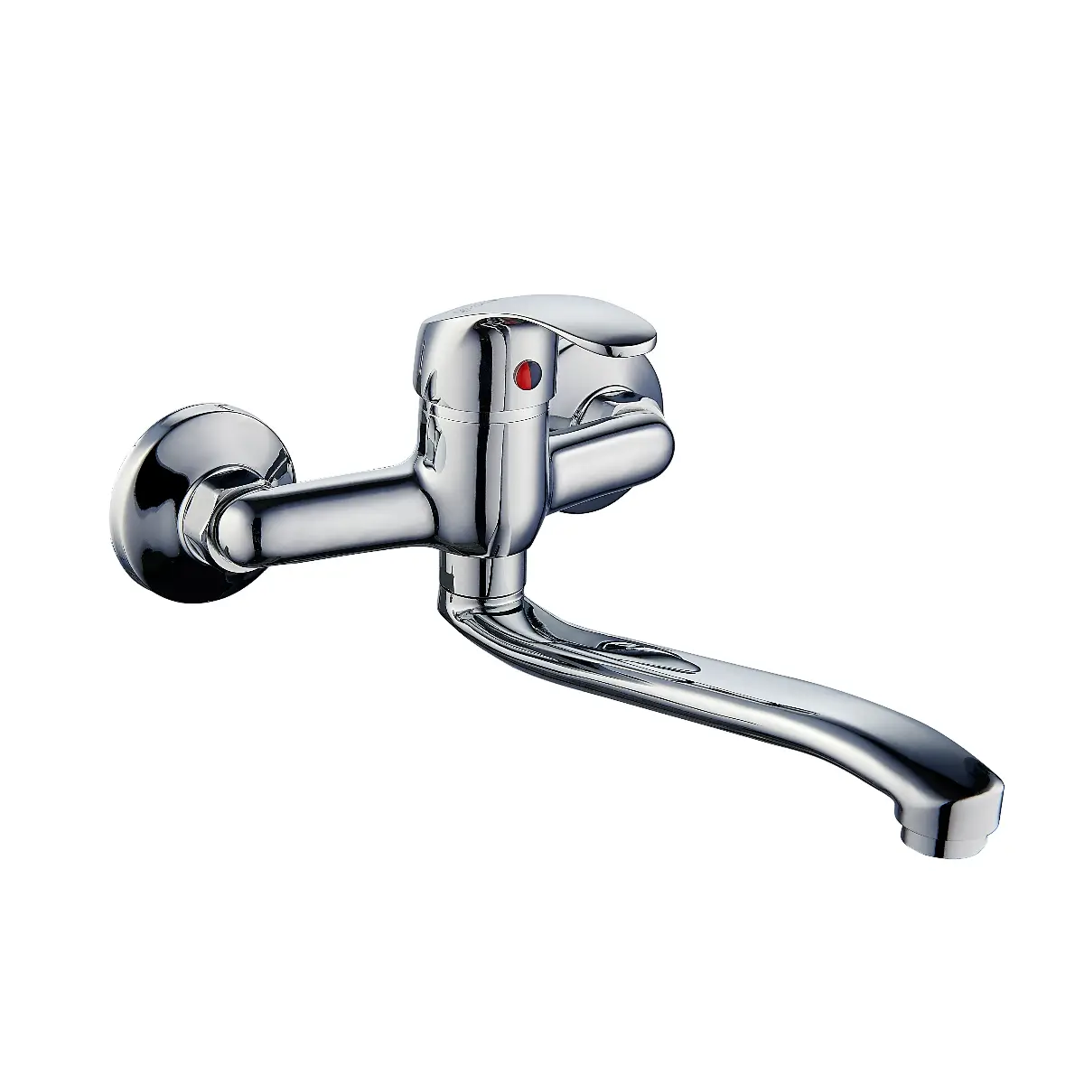 Wall mounted sink mixer