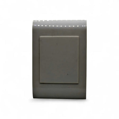 Lesco 100X50Mm Blank Cover Pipelli Wh Blank Cover Plate