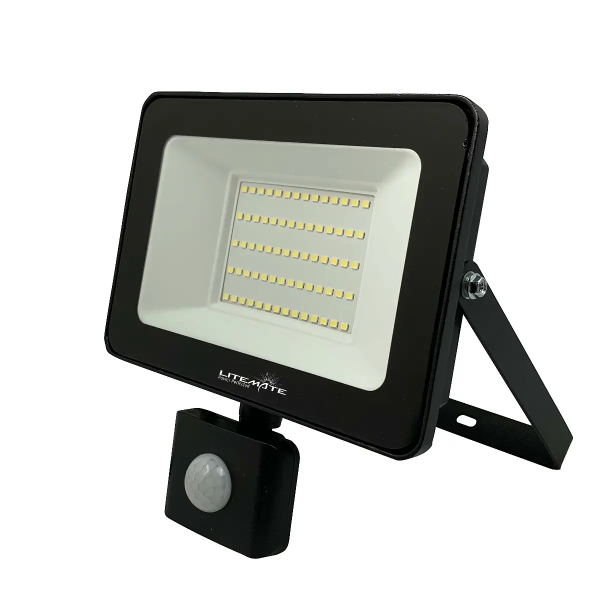 Motion sensor LED floodlight
