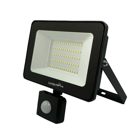 Motion sensor LED floodlight