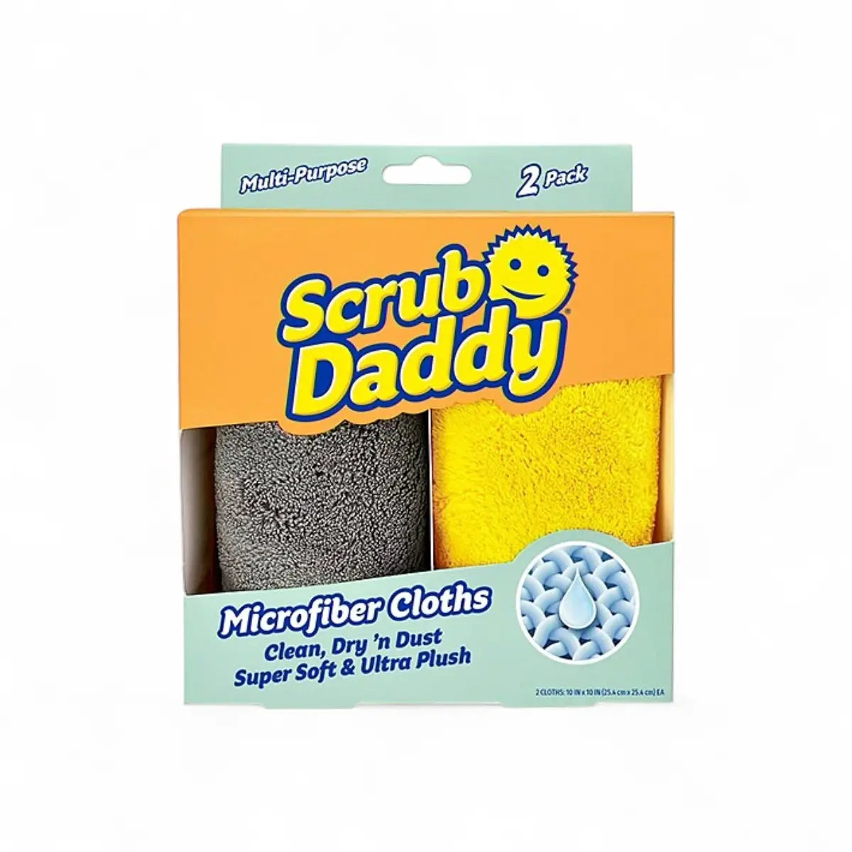 Hamiltons Scrub Daddy - Microfibre Cloths 2Pk
