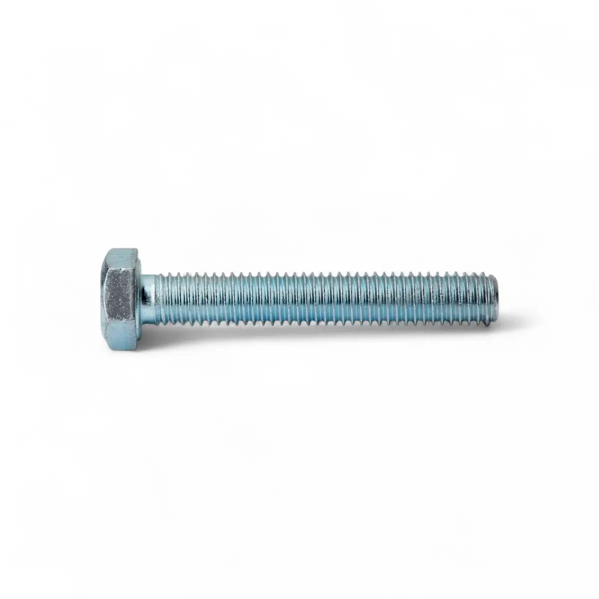 Zinc Plated Mild Steel Set Screw & Nut (100-Pack)