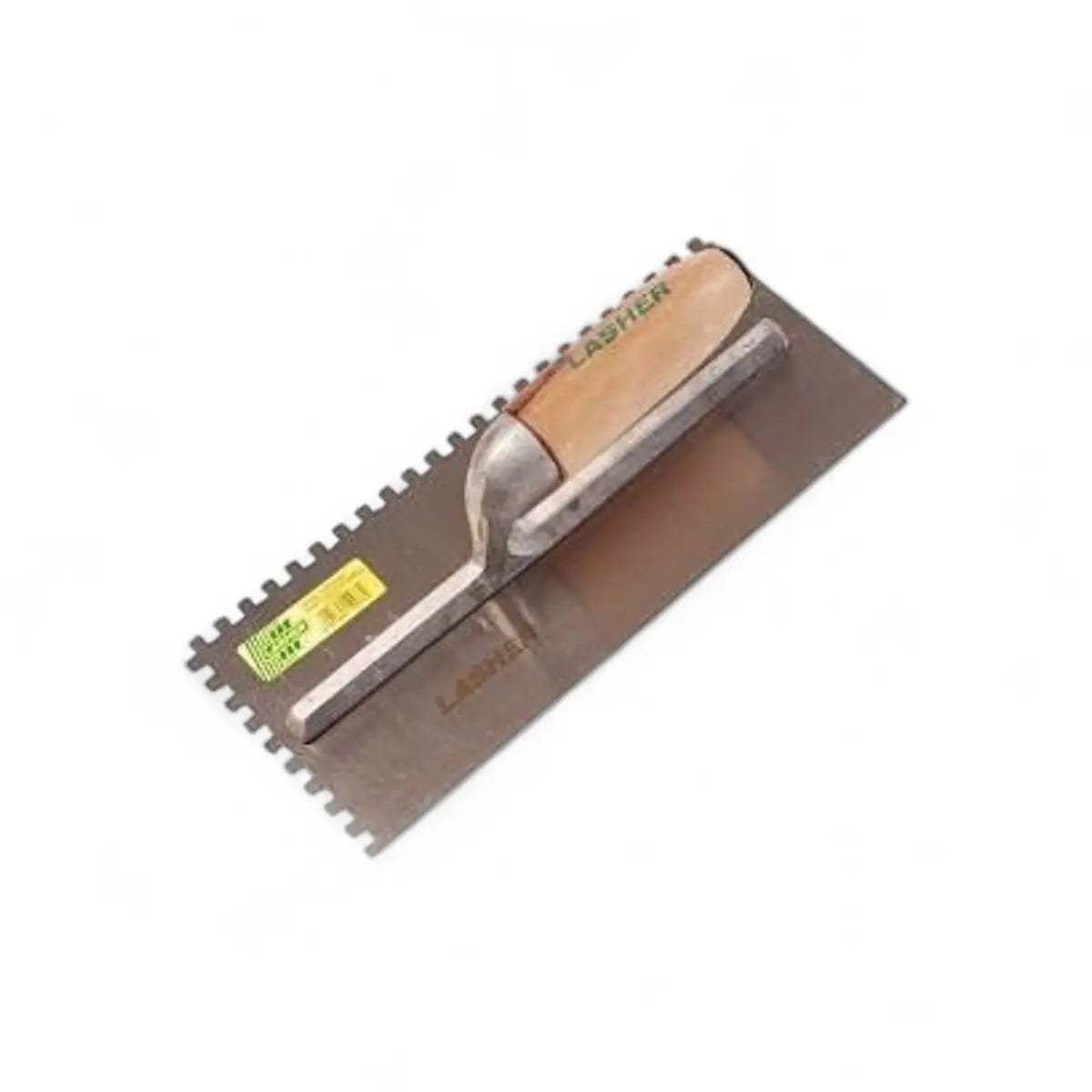 Tilers Trowel with a Notched Wood Handle - 6 X 6 X 6