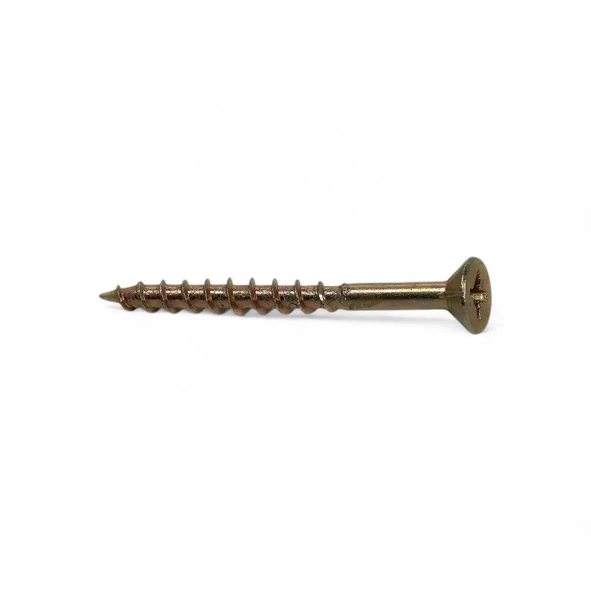 Yellow Passivated Chipboard Screw (100-Pack)