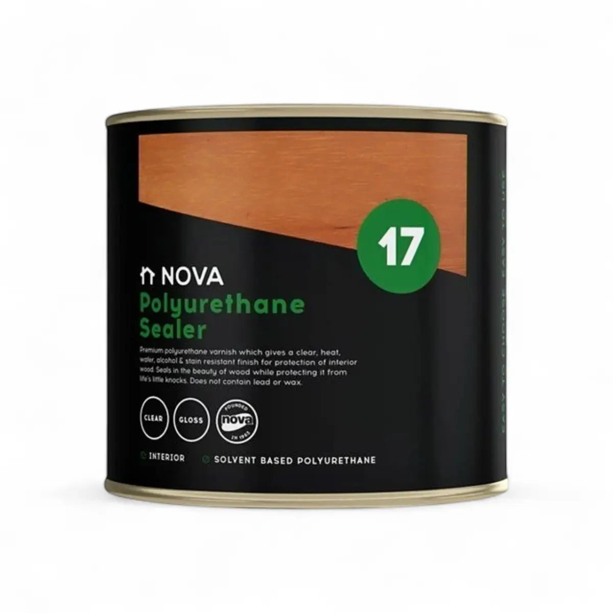Nova 17 Polyurethane Wood Sealer - Gloss - 500ml