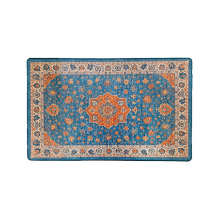 Ethnic pattern floor mat