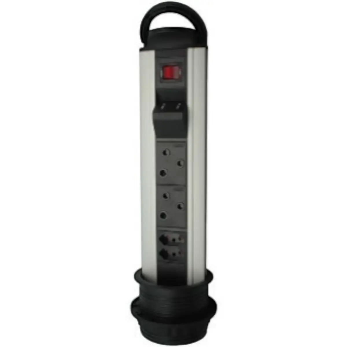 Power tower with USB outlets