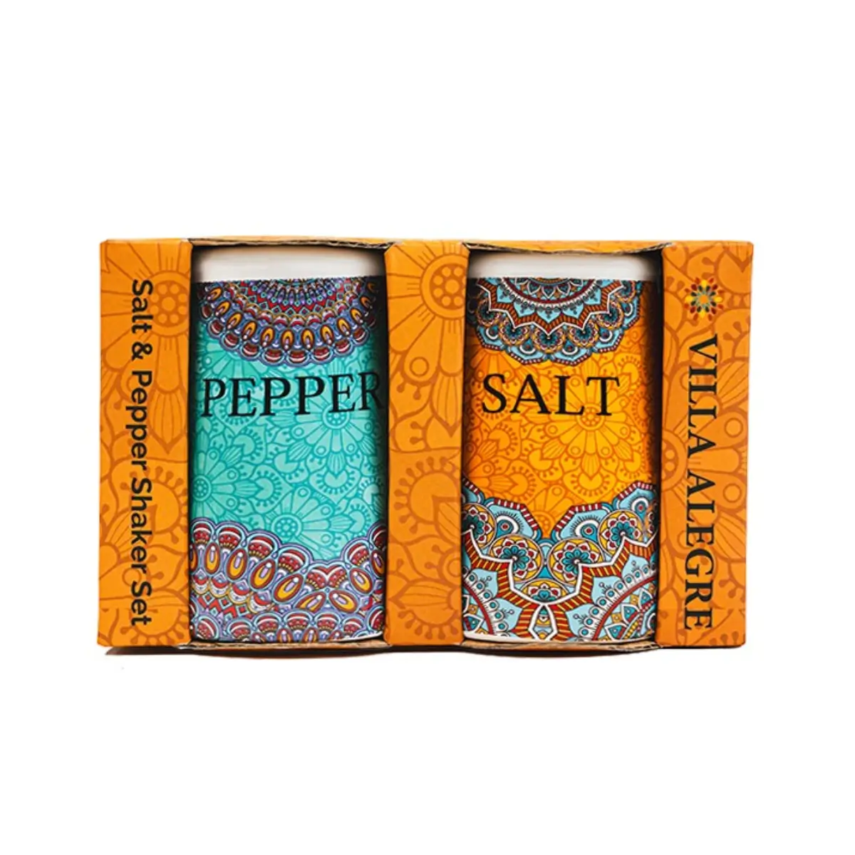 Ceramic salt pepper shakers