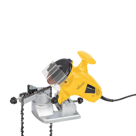 Electric chainsaw chain sharpener