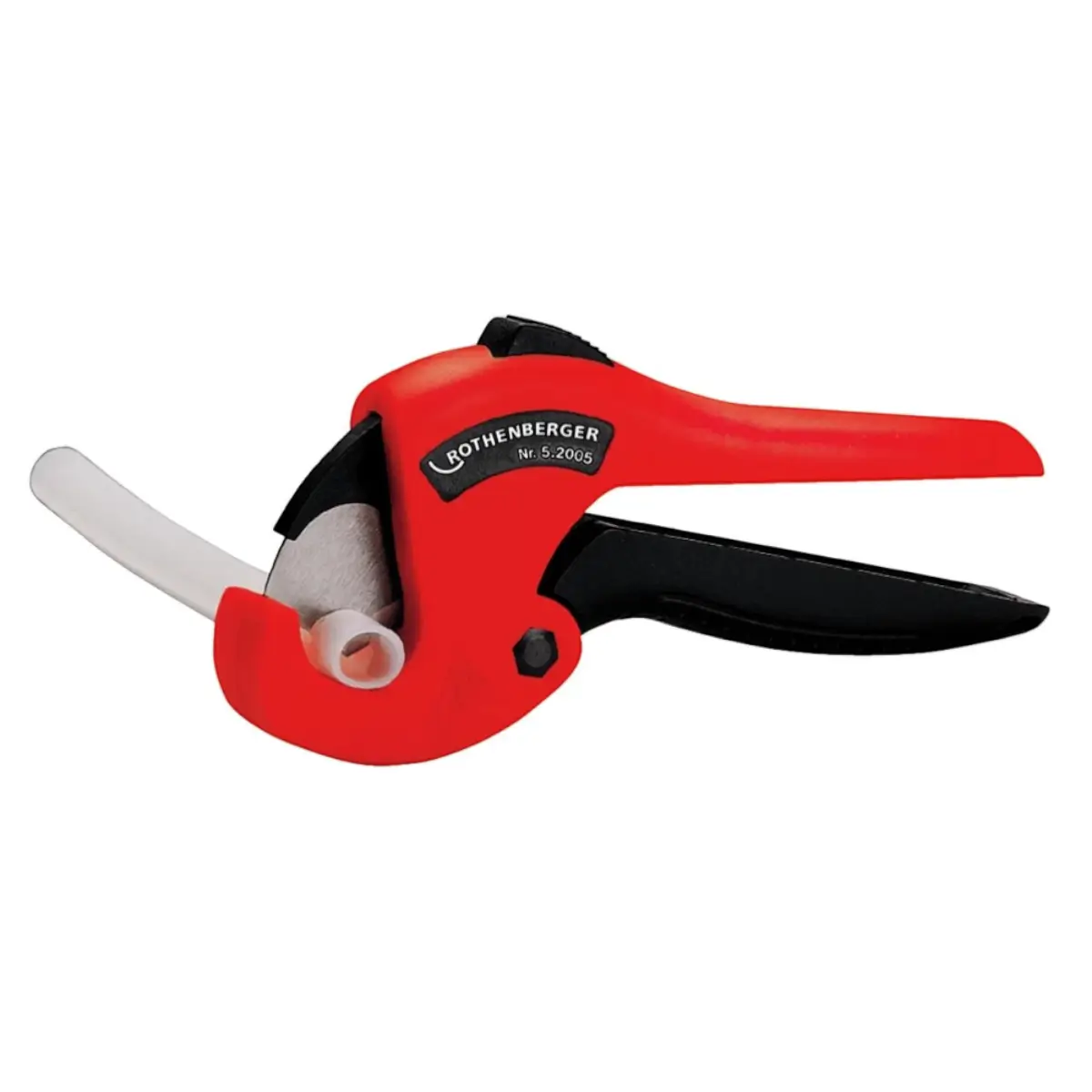 Plastic pipe shear cutter
