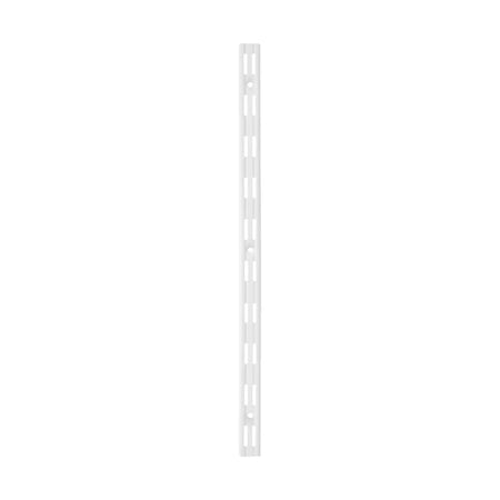 Double slot upright wall bracket