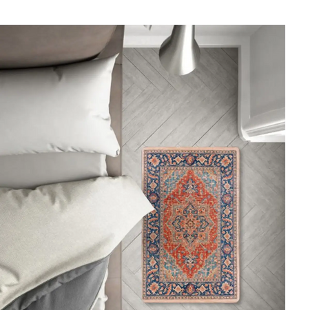 Ethnic pattern floor mat