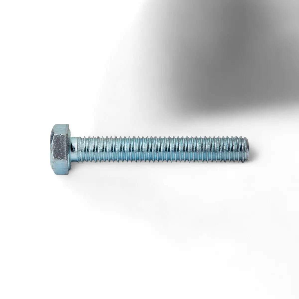 Zinc Plated Mild Steel Set Screw & Nut (10-Pack)