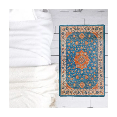 Ethnic pattern floor mat