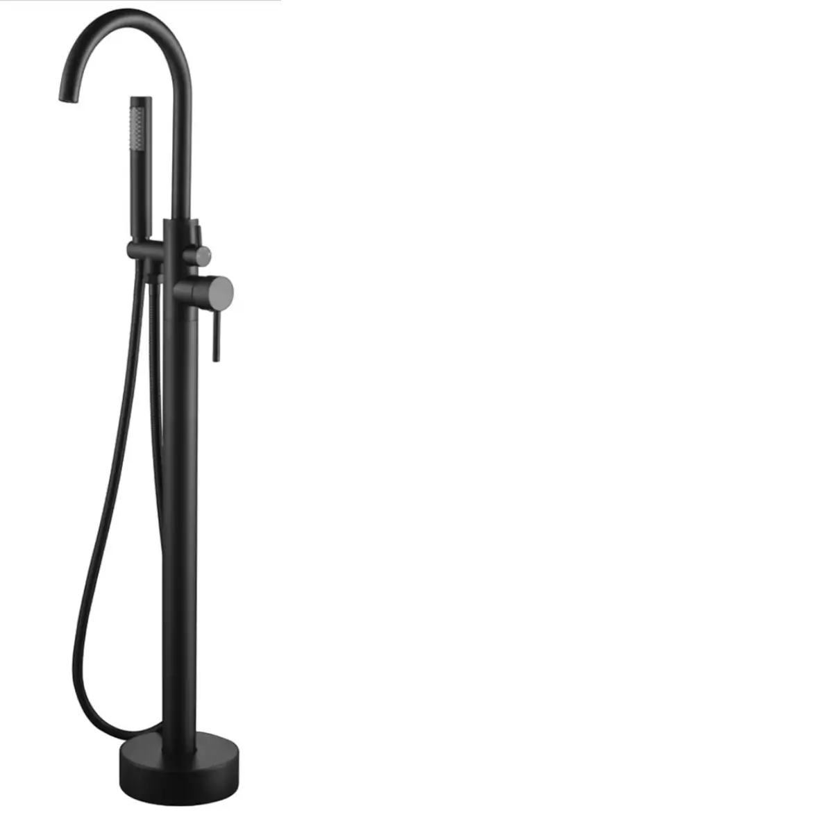 Black freestanding mixer
