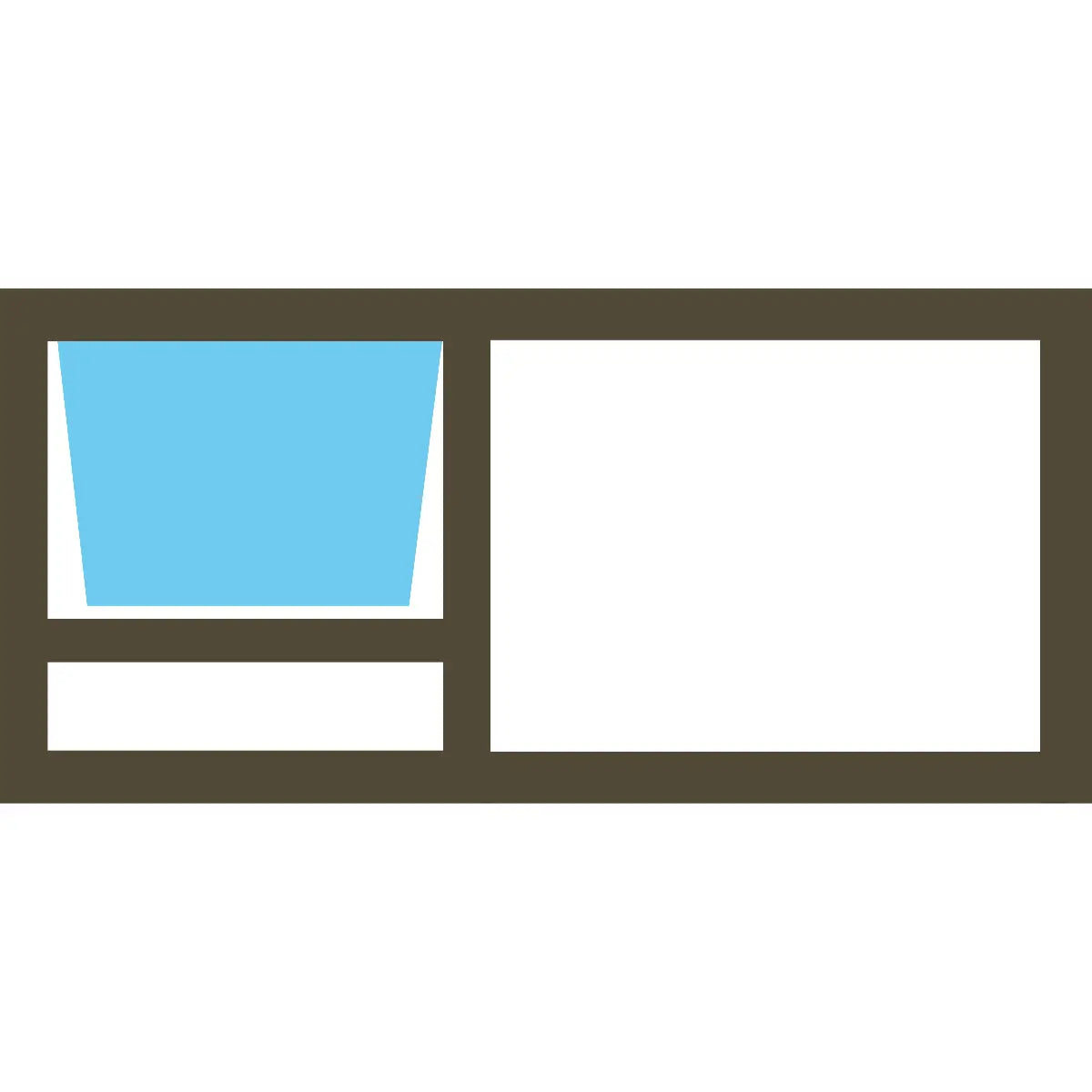 Valuwin Aluminium Top Hung Window PT159 (1500X900) - Al's Hardware