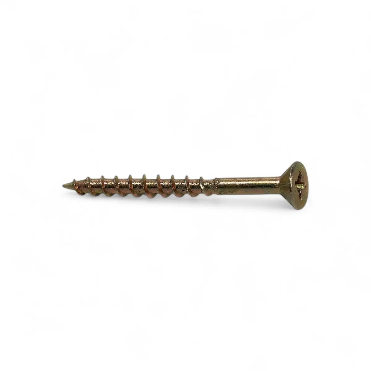 Yellow Passivated Chipboard Screw (10-Pack)