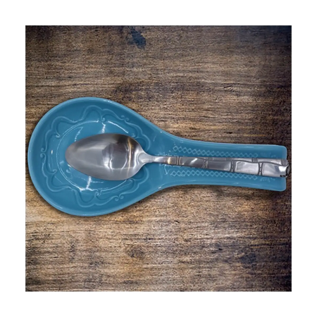 Ceramic spoon rest tray