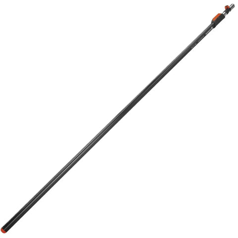 Gardena combisystem telescopic handle with orange top grip and dark grey shaft