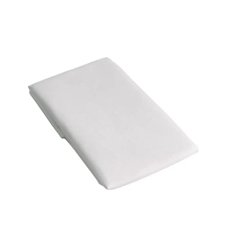 Home Touch white microfibre continental pillow case folded on a plain white background