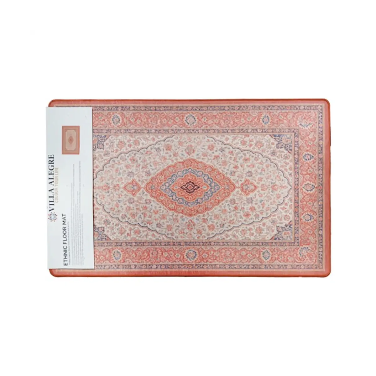Ethnic pattern floor mat