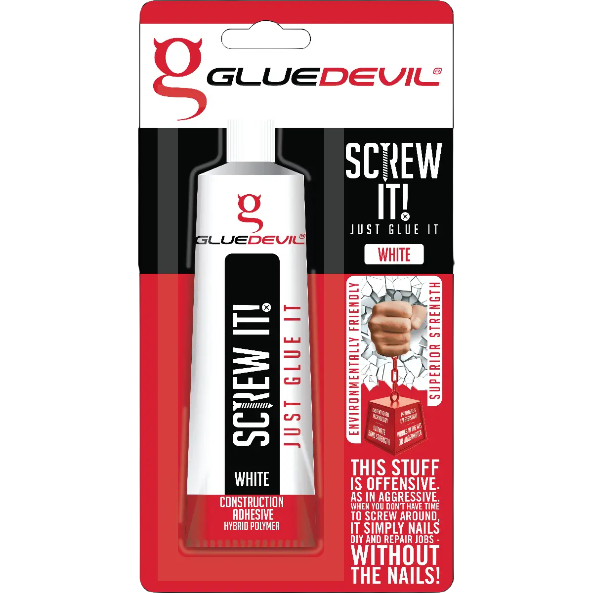 90ml adhesive white blister pack