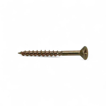 Yellow Passivated Chipboard Screw (10-Pack)