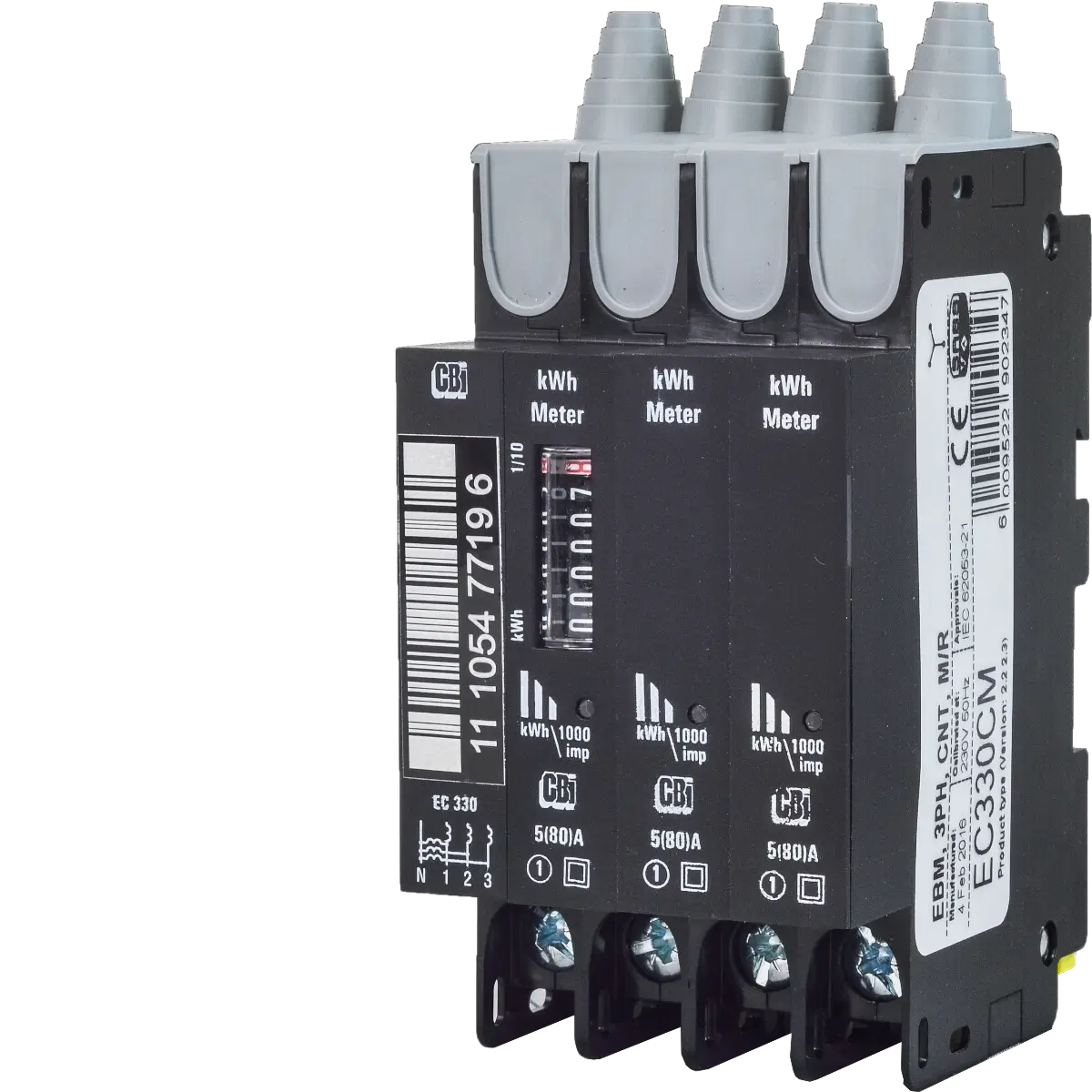 Three phase distribution box