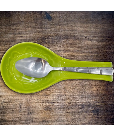 Ceramic spoon rest dish