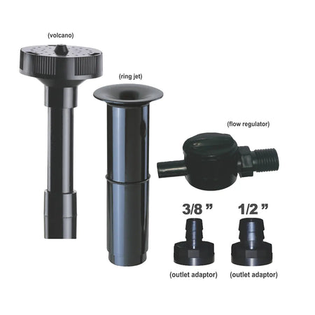 Waterfall fountain pump kit