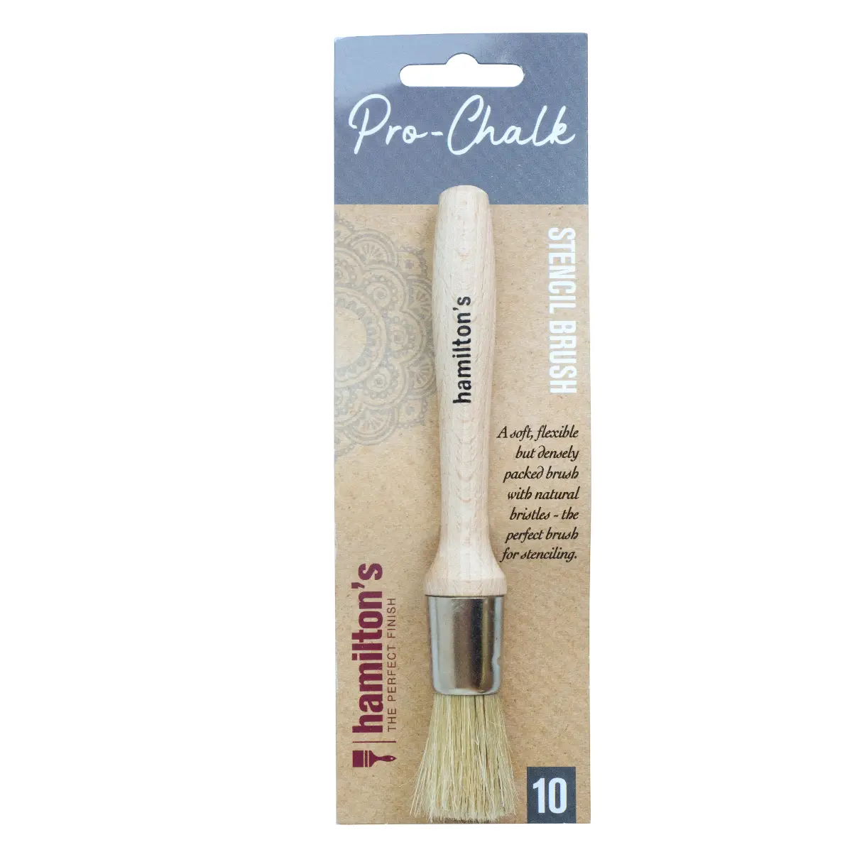 Stencil brush size 10