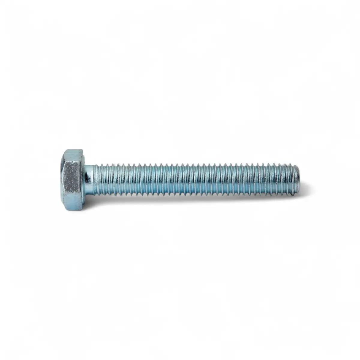 Zinc Plated Mild Steel Set Screw & Nut (100-Pack)