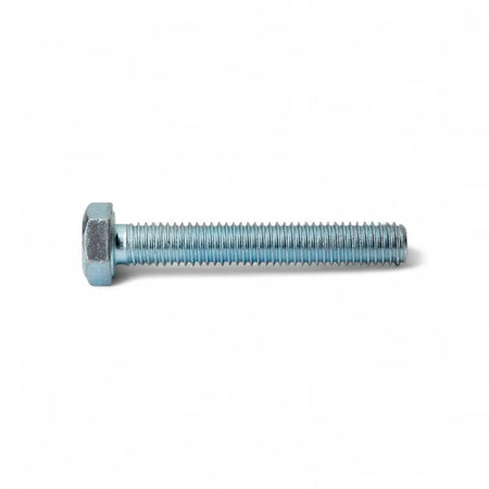 Zinc Plated Mild Steel Set Screw & Nut (100-Pack)