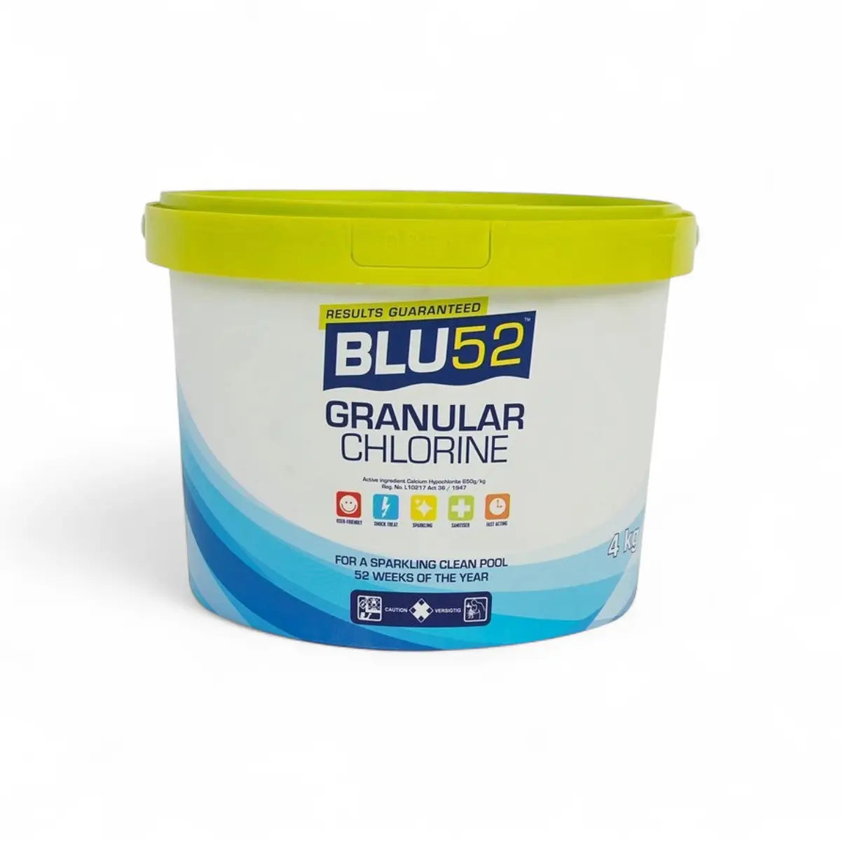 Blu52 Granular Pool Chlorine - 4Kg