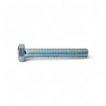 Zinc Plated Mild Steel Set Screw & Nut (100-Pack)