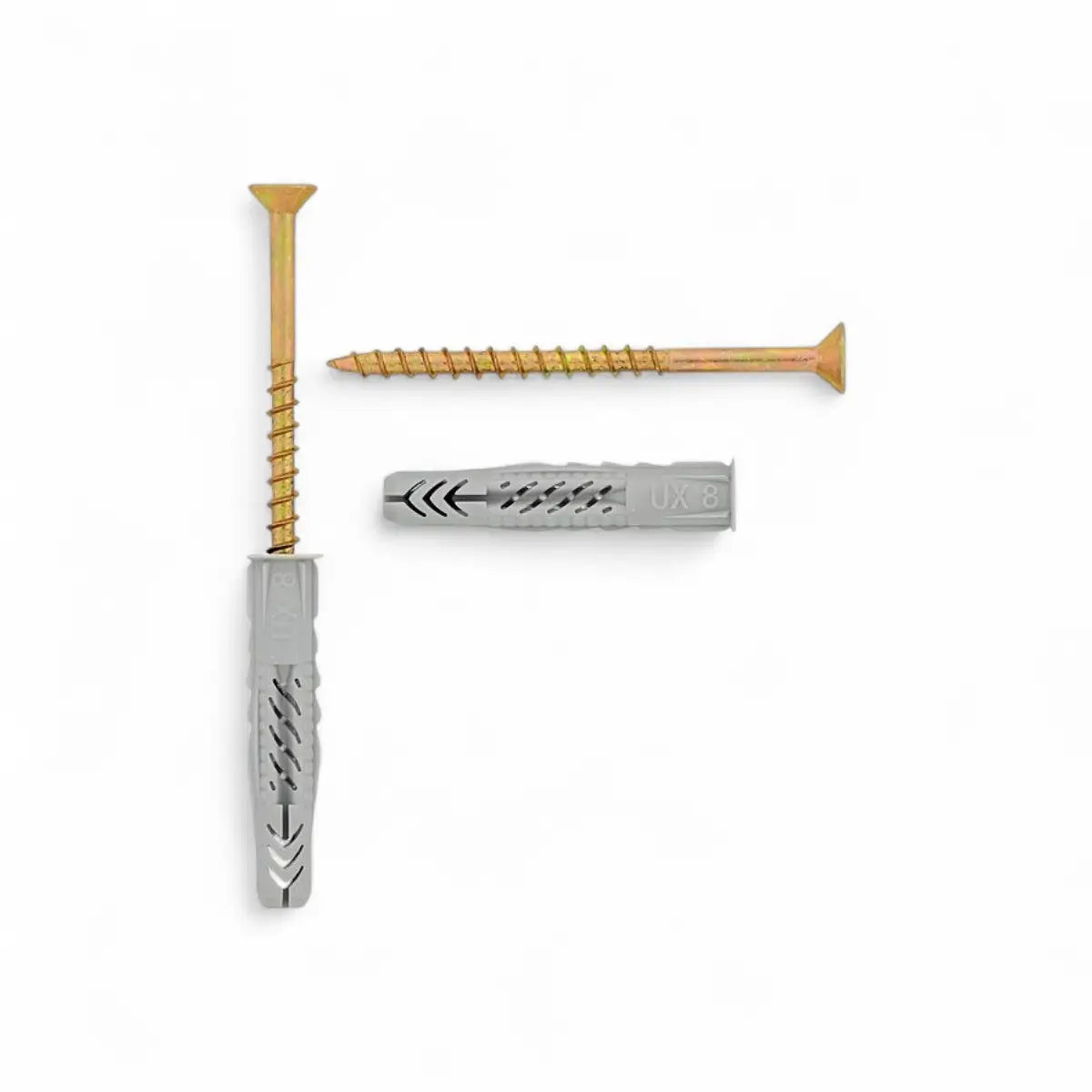 Fischer Duopower Plugs & Screws Builders' Pack Duopower 8 Duopower Plugs & Screws