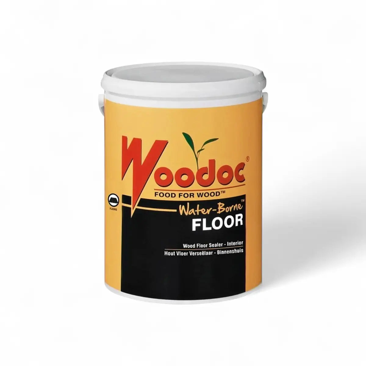 Woodoc Water-Borne Floor Clear Gloss 5L Sealer