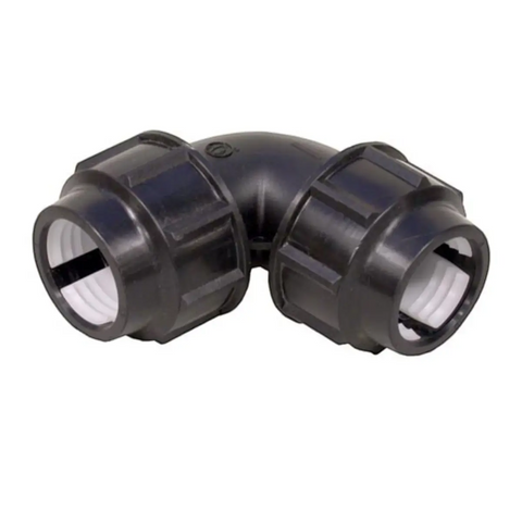 25mm HDPE equal elbow