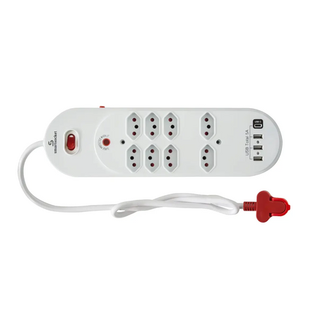 8 way power board USB