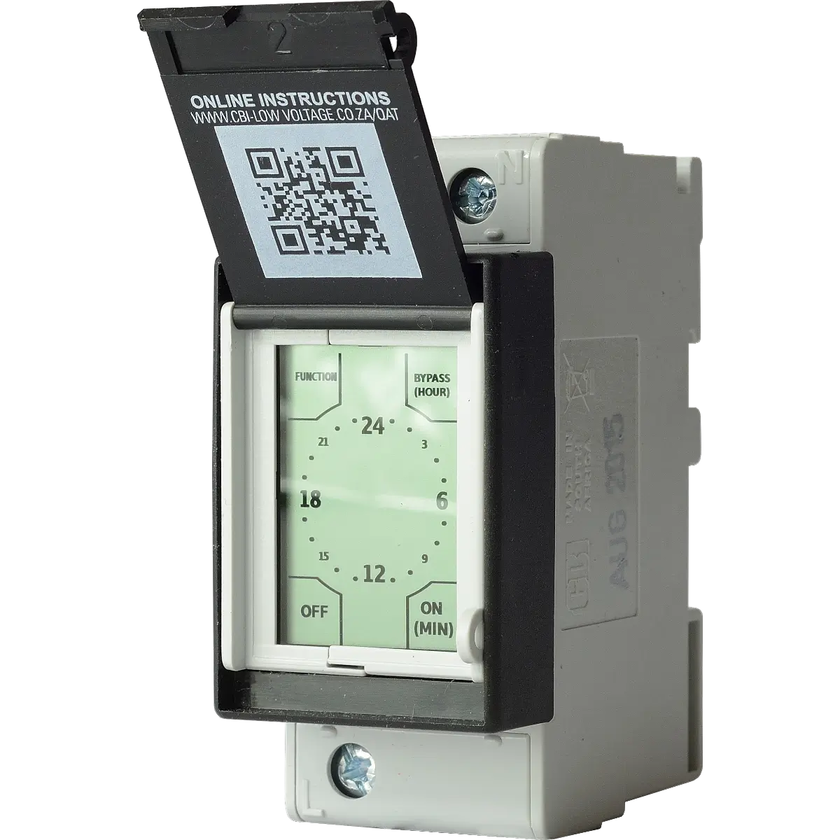 Programmable touch timer switch